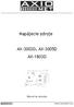 Napájecie zdroje AX-3003D, AX-3005D AX-1803D. Návod na obsluhu