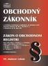 Zákon č. 530 / 2003 Z. z. Zákon o obchodnom registri a o zmene a doplnení niektorých zákonov