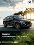 BMW X6. Ceny a výbava Stav: Srpen Radost z jízdy BMW X6 SE SERVICE INCLUSIVE 5 LET / KM.
