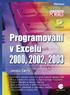 Programování v Excelu 2000, 2002, 2003