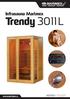 Infrasauna Marimex Trendy 3011 L