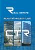 eal estate Realitní projekty 2017