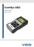 ContiSys OBD. Návod k použití 06/ CZ (18.0)