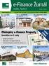 e-finance Žurnál Dluhopisy e-finance Property Investice na 3 roky reality, finance  Číslo 1/2017