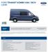 FORD TRANSIT KOMBI VAN / DCiV CENÍK