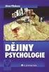 Dějiny psychologie Kognitivní psychologie