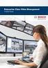 Bosch Video Management System