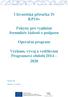 Uživatelská příručka IS KP14+ Pokyny pro vyplnění formuláře žádosti o podporu. Operační program