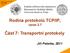 Rodina protokolů TCP/IP, verze 2.7. Část 7: Transportní protokoly