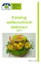 Katalog velikonočních dekorací