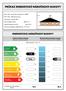 vydaný podle zákona č. 406/2000 Sb., o hospodaření energií, a vyhlášky č. 78/2013 Sb., o energetické náročnosti budov Měrné hodnoty kwh/(m 2 rok)
