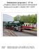 Dokumentace programu č Podpora obnovy historických železničních kolejových vozidel v období