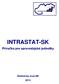 INTRASTAT-SK. Príručka pre spravodajské jednotky