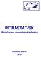 INTRASTAT-SK. Príručka pre spravodajské jednotky