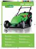 FRM 1800 A1. Elektryczna kosiarka do trawy Tłumaczenie oryginalnej instrukcji obsługi. Electric Lawnmower Translation of original operation manual