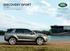 DISCOVERY SPORT CENÍK MODELOVÝ ROK 2017 DUBEN 2016