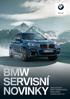 Radost z jízdy BMW SERVISNÍ NOVINKY ZIMA 2017/2018. BMW ORIGINÁLNÍ DÍLY, BMW SERVIS A BMW LIFESTYLE.