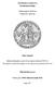 UNIVERZITA KARLOVA. Přírodovědecká fakulta. Studijní program: Biochemie Studijní obor: Biochemie. Ľubica Orlovská