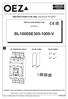 SWITCH-DISCONNECTOR ODPÍNAČ BL1000SE V BL1000SE V OD-BL-KS02 OD-BL-MS01