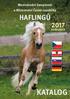 Mezinárodní šampionát a Mistrovství České republiky. haflingů. Pardubice. Katalog