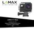 LAMAX X7.1 Naos Vodotěsná do 30 m Nativní 2,7K videozáznam při 30 fps Fotografie v rozlišení 16 Mpix WiFi