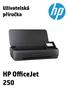 HP OfficeJet 250 Mobile All-in-One series. Uživatelská příručka