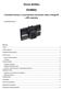 DVRB01. Černá skříňka. 2 kanálová kamera s automatickým záznamem videa a fotografií s GPS modulem. Obsah. Uživatelská příručka