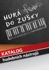 KATALOG. hudebních nástrojů