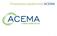 Prezentace společnosti ACEMA