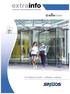extrainfo Turniketové dveře příklady realizací informační žurnál společnosti SPEDOS Univerzitní centrum Zlín