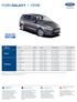 FORD GALAXY I CENÍK. Výbava. Trend. Titanium. Adaptivní LED světlomety. Multimediální systém SYNC 3. Power Easy Fold.