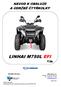 LINHAI M750L EFI NÁVOD K OBSLUZE A ÚDRŽBĚ ČTYŘKOLKY. T3b. Oficiální dovozce:
