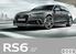 Audi RS6 Avant základní motorizace
