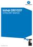 bizhub C287/C227 Stručný návod