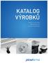 KATALOG VÝROBKŮ PRODUCT CATALOGUE PRODUKTKATALOG КАТАЛОГ ПРОДУКЦИИ