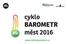 cyklo BAROMETR měst 2016