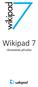 Wikipad 7. Uživatelská příručka