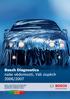Bosch Diagnostics naše vědomosti, Váš úspěch 2006/2007