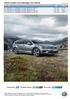 Cenník vozidiel nový Volkswagen Golf Alltrack Platí od