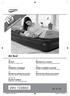 IAN Air Bed. Komfortowy materac Wskazówki dotyczące obsługi i bezpieczeństwa. Air Bed Operation and Safety Notes