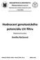 Hodnocení genotoxického potenciálu UV filtru