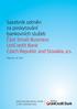 Sazebník odměn za poskytování bankovních služeb Část Small Business UniCredit Bank Czech Republic and Slovakia, a.s.