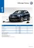 ceník Volkswagen Touareg Možnost odpočtu DPH.