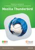 Návod na nastavenie  ovej schránky v poštovom programe Mozilla Thunderbird
