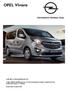 OPEL Vivaro. Cenik velja za vozila modelskega leta 18.5