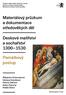 Materiálový průzkum a dokumentace středověkých děl. Deskové malířství a sochařství Památkový postup