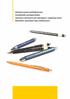 Mechanical pencils and Ballpoint pens Druckbleistifte und Kugelschreiber Цанговые и автоматическиe карандаши и шариковые ручки Mechanické,