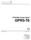 GPRS/SMS Vysílací Modul GPRS-T6