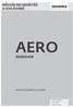 NÁVOD NA MONTÁŽ A OVLÁDÁNÍ AERO SENSOAIR. Senzor kvality vzduchu pro interiéry. Window systems Door systems Comfort systems