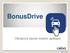 BonusDrive. Obrazový návod mobilní aplikace